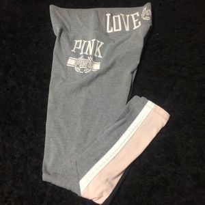 Pink yoga pants size small